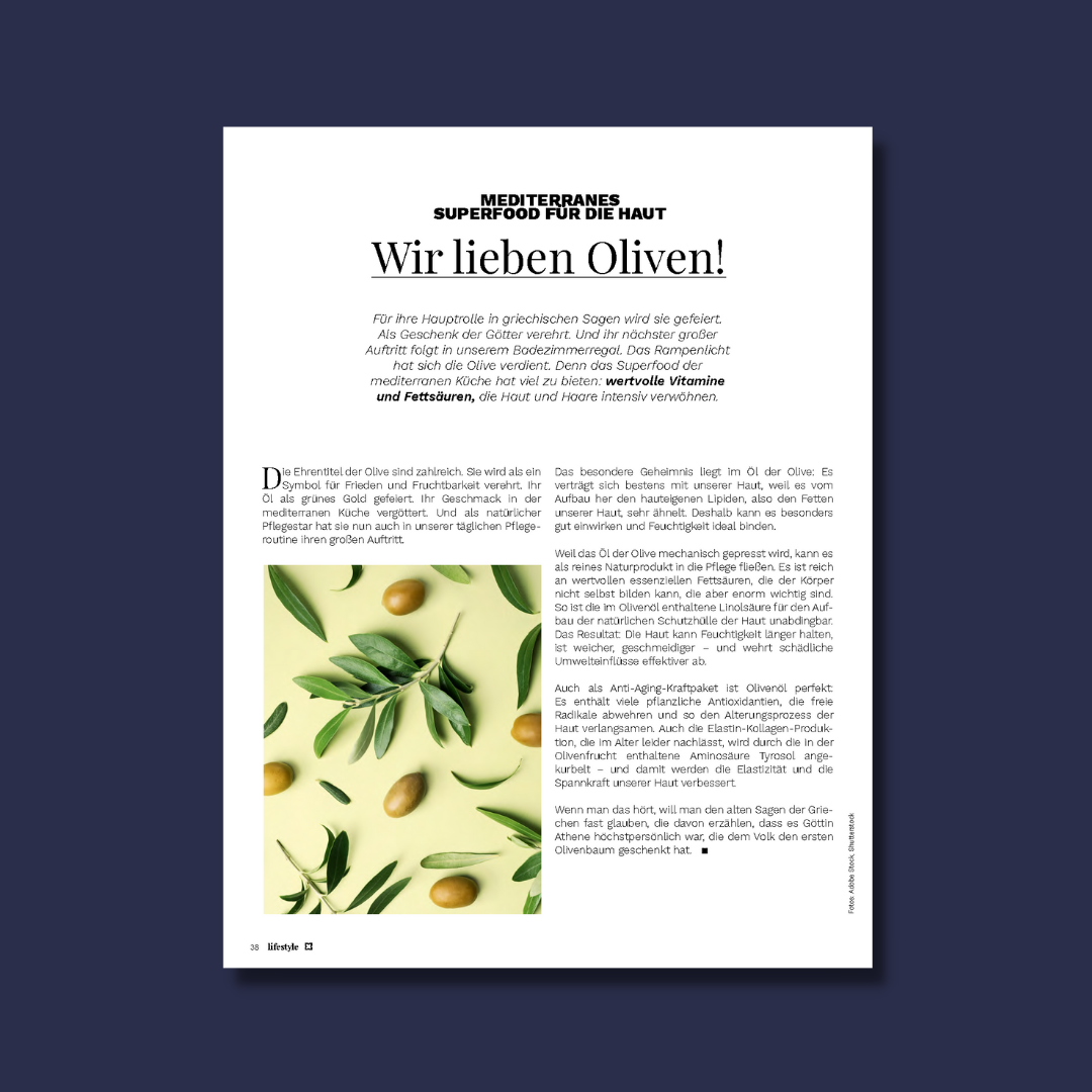 Article preview: Wir lieben Oliven