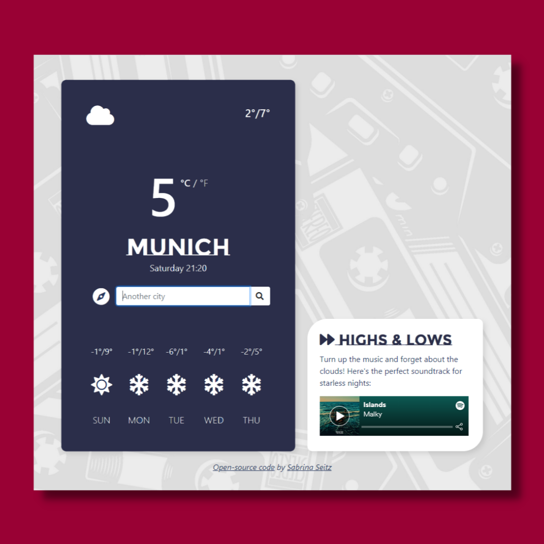 Preview: Weather App 